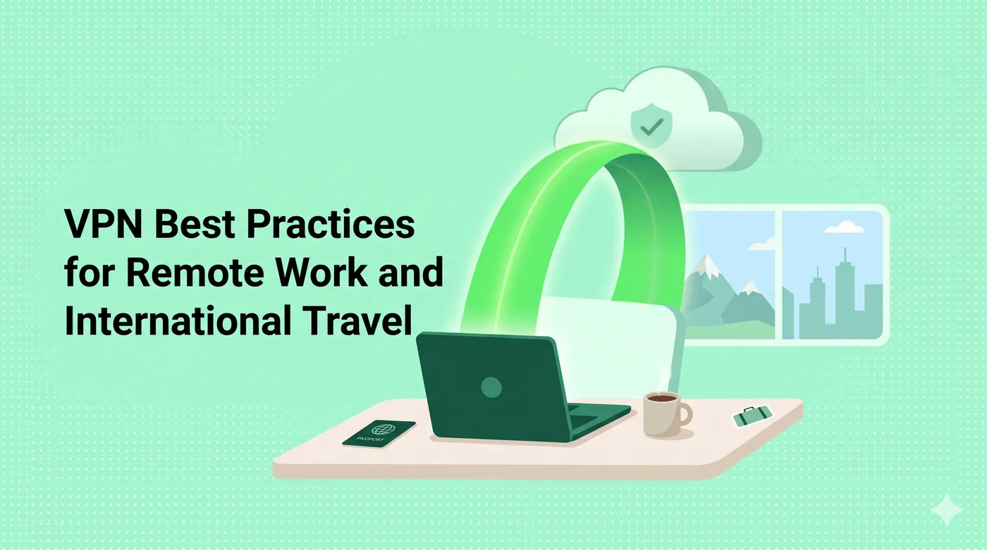 VPN Best Practices for Remote Work and International Travel