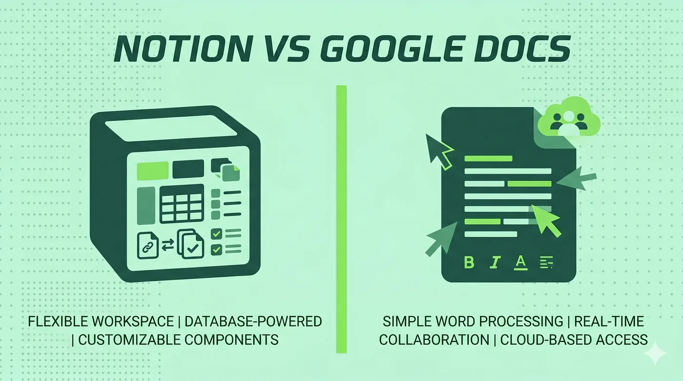 Notion vs Google Docs